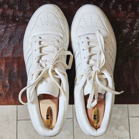 Adidas Men's Rivalry Lux Low Sneakers, Cloud/Ivory, Sz 12.5 - Picture 6 of 16
